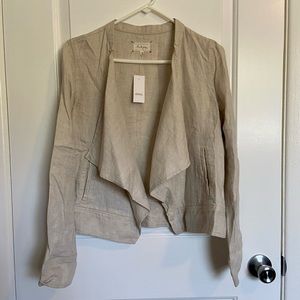 Lou & Grey (XS) Open-Front Jacket